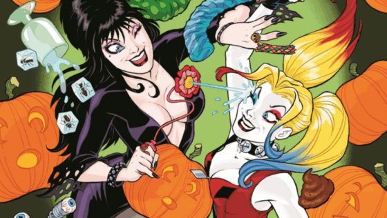 Кроссовер «Харли Квинн и Эльвира» официально представлен DC и Dynamite